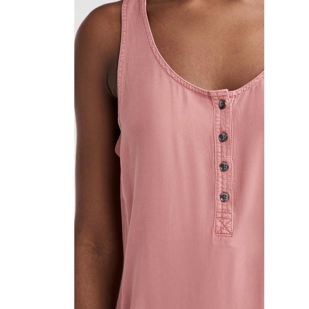 Splendid Promenade Henley Tank Mini Dress - Picture 4 of 8